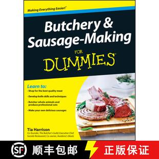 【3-4周达】Butchery & Sausage-Making For Dummies [Wiley食品] [9781118374948]