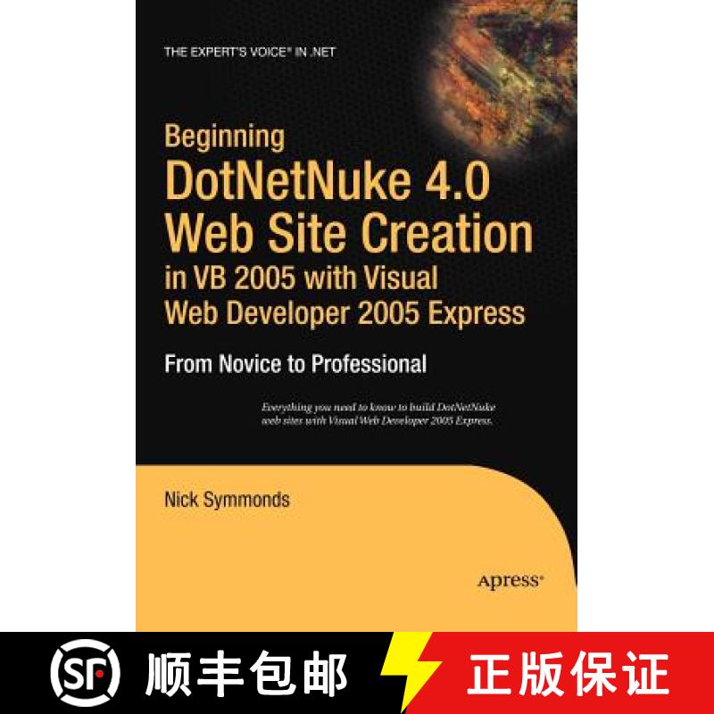 【3-4周达】Beginning DotNetNuke 4.0 Website Creation in VB 2005 with Visual Web Developer 2005 Expres... [9781590597675]