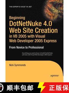 【3-4周达】Beginning DotNetNuke 4.0 Website Creation in VB 2005 with Visual Web Developer 2005 Expres... [9781590597675]