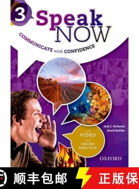 预订 Speak Now: 3: Student Book with Online Practice [9780194030175]