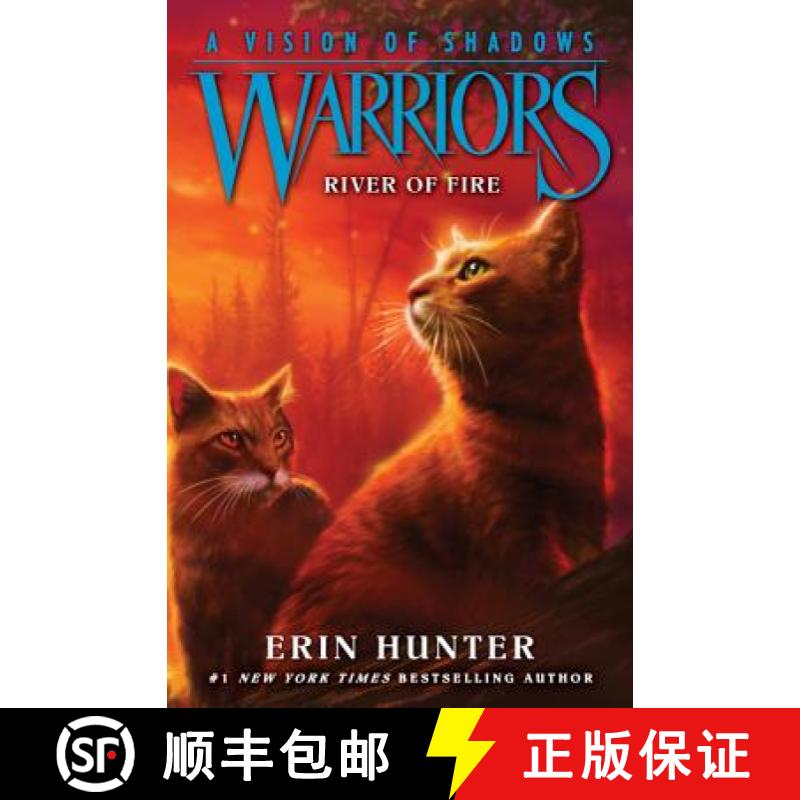 【3-4周达】Warriors: A Vision of Shadows #5: River of Fire [9780062386557]