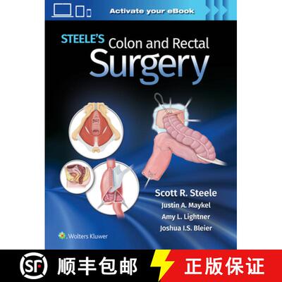 【3-4周达】精装 STEELES COLON AND RECTAL SURGERY CB [9781975152895]
