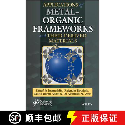 【3-4周达】Applications Of Metal-Organic Frameworks And Their Derived Materials [Wiley生物工程] [9781119650980]