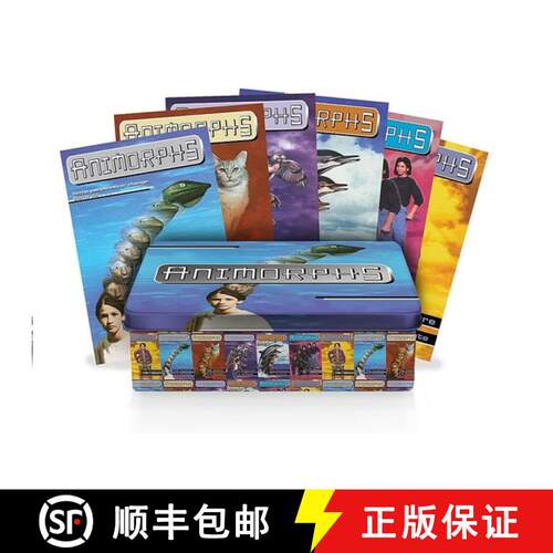 【3-4周达】精装 Animorphs Retro Tin Box Set [9781338678833]