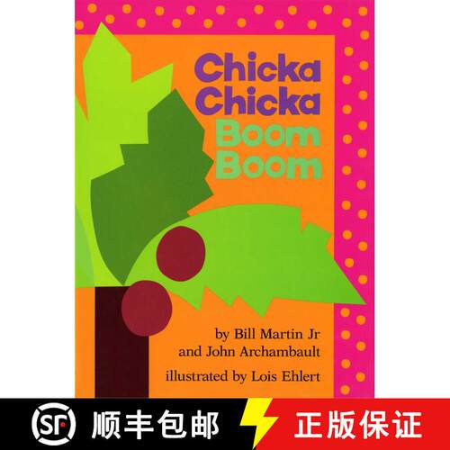 【3-4周达】精装 Chicka Chicka Boom Boom [9780671679491]