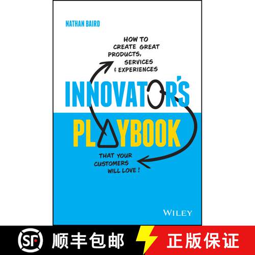 【3-4周达】Innovator'S Playbook - How To Design Great Products, Services And Experiences Your Custome... [9780730383642]
