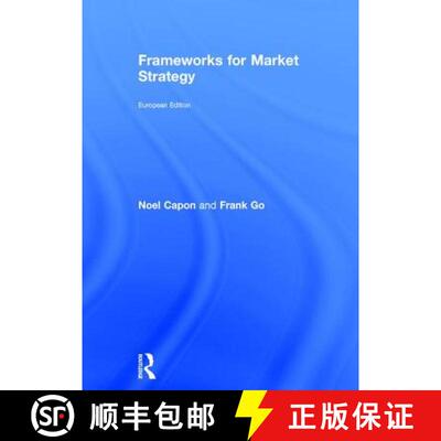 【3-4周达】精装 Frameworks for Market Strategy: European Edition [9781138889187]