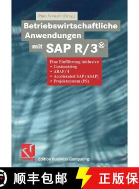 【3-4周达】Betriebswirtschaftliche Anwendungen Mit SAP R/3(r): Eine Einführung Inklusive Customizing... [9783528057510]