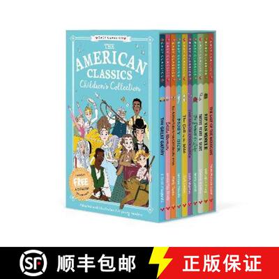 【3-4周达】American Classics Children's Collection (Easy Classics) 10 Book Box Set [9781782268468]
