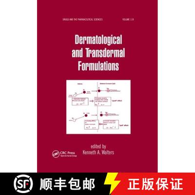 【3-4周达】Dermatological and Transdermal Formulations [9780367396343]