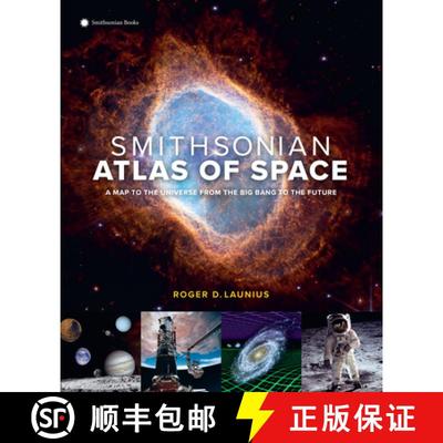 【3-4周达】Smithsonian Atlas of Space: A Map to the Universe from the Big Bang to the Future [9781588347800]