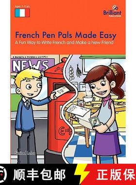 预订 French Pen Pals Made Easy KS2: A Fun Way to Write French and Make a New Friend [9781905780105]