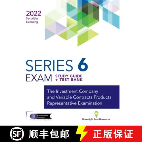 【3-4周达】Series 6 Exam Study Guide 2022 + Test Bank [9781937841379]