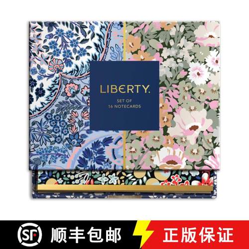 【3-4周达】Liberty Floral Greeting Assortment Notecard Set [9780735365551]