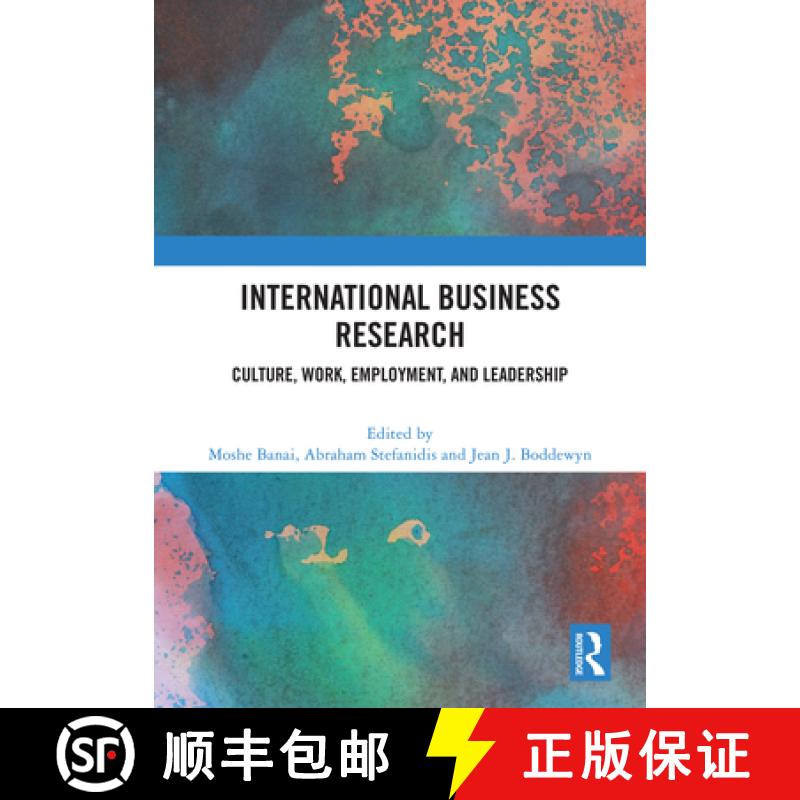 【2-3周达】International Business Research: Culture, Work, Employment, and Leadership [9781032606033]