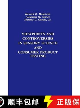 【3-4周达】Viewpoints And Controversies In Sensory Science And Consumer Product Testing [Wiley食品] [9780917678578]