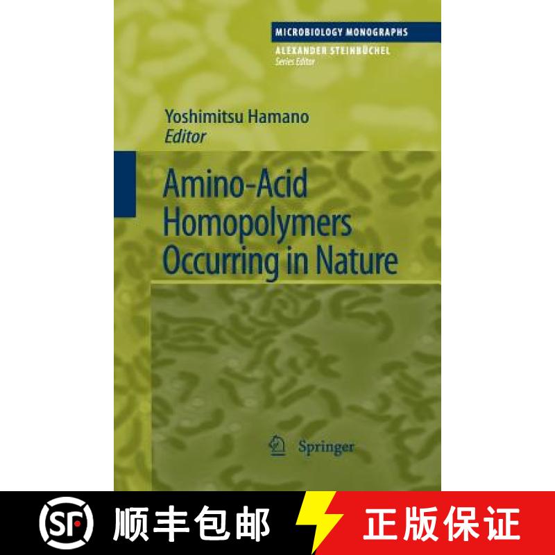 【3-4周达】Amino-Acid Homopolymers Occurring in Nature [9783642264054]