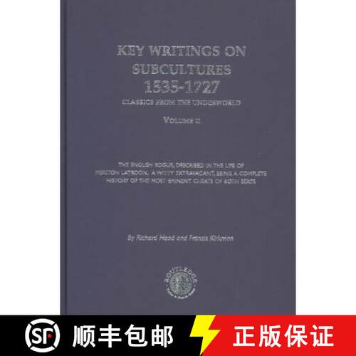【3-4周达】精装 The English Rogue - described in the life of Meriton Latroon a witty extravagant bein... [9780415286770]