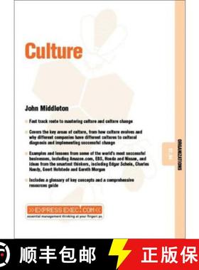 【3-4周达】Culture - Organizations 07.04 [Wiley经管] [9781841122168]