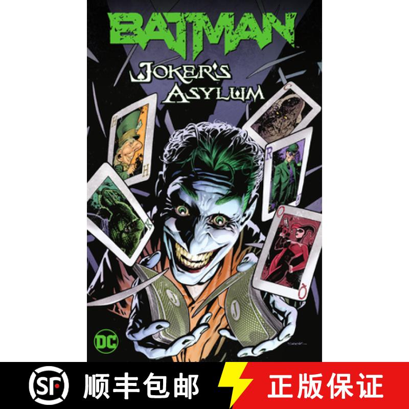 【3-4周达】Batman: Joker's Asylum [9781779516374]