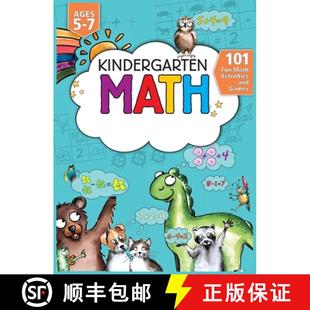 Math Fun Kindergarten Subtraction 9781946525352 Addition Workbook 4周达 and Activities 101 Co... Games