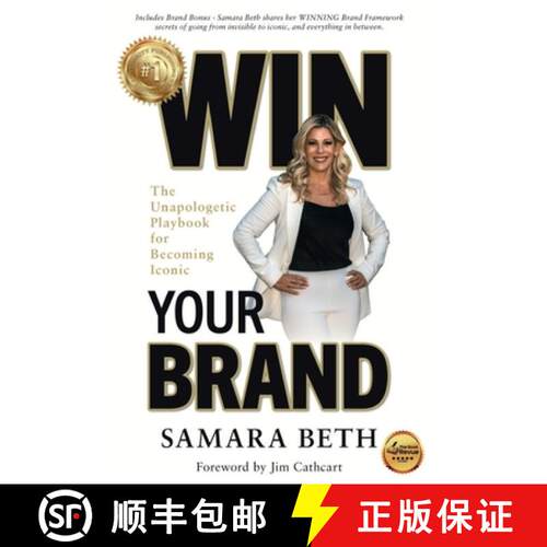 【3-4周达】精装 Win Your Brand: The Unapologetic Playbook for Becoming Iconic [9781964330372]