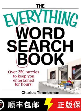【3-4周达】The Everything Word Search Book: Over 250 Puzzles to Keep You Entertained for Hours! [9781593374310]