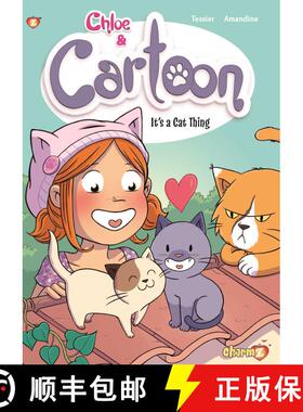 【3-4周达】Chloe & Cartoon Vol. 2: It's a Cat Thing [9781545806890]