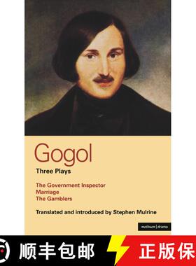 【3-4周达】Gogol Three Plays: The Government Inspector; Marriage; The Gamblers - The Government Inspe... [9780413733405]
