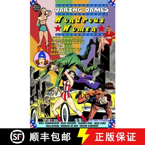 【3-4周达】Daring Dames: Wondrous Women [9781312054431]