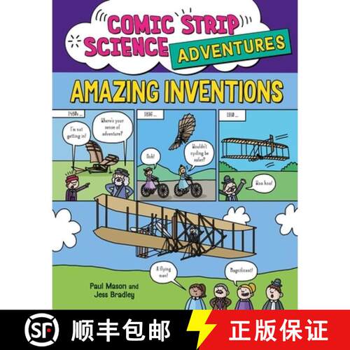 【3-4周达】Comic Strip Science Adventures: Amazing Inventions [9781526327291]