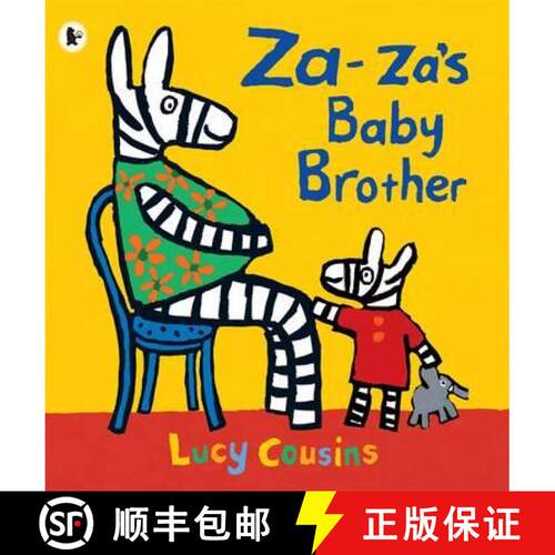 【3-4周达】Za-za's Baby Brother [9781406335798]