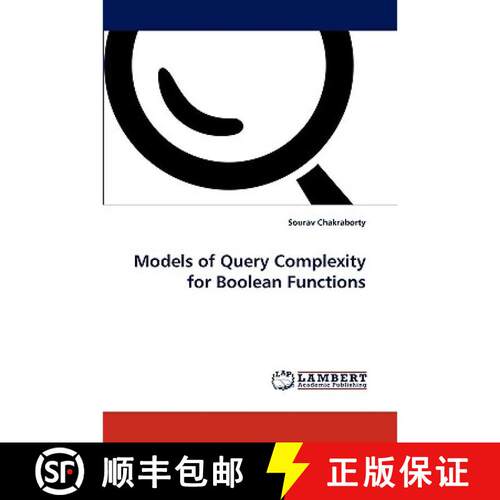 【3-4周达】Models of Query Complexity for Boolean Functions [9783838392691]
