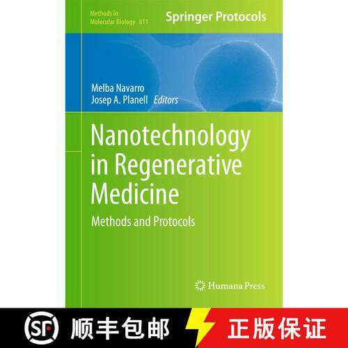 【3-4周达】精装 Nanotechnology in Regenerative Medicine : Methods and Protocols [9781617793875]