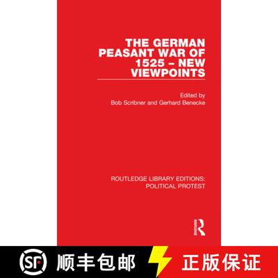 【3-4周达】German Peasant War of 1525 Ã¢â¬â New Viewpoints [9781032033914]