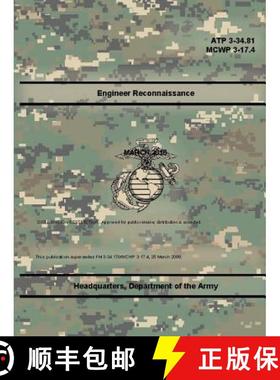 【3-4周达】Engineer Reconnaissance (ATP 3-34.81), (MCWP 3-17.4) [9780359014750]