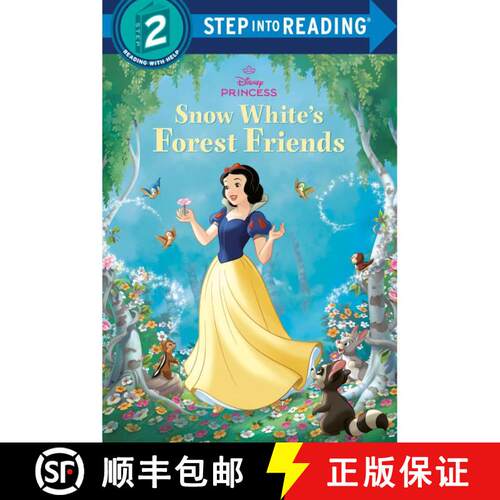 【3-4周达】Snow White's Forest Friends (Disney Princess) [9780736444187]