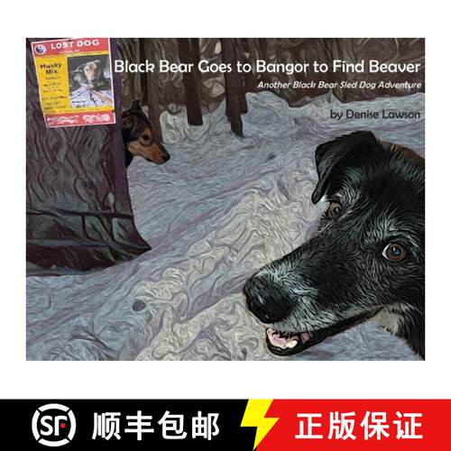 【3-4周达】精装 Black Bear Goes to Bangor to Find Beaver [9781735504841]