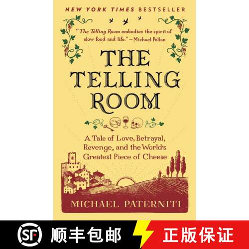 【3-4周达】The Telling Room: A Tale of Love, Betrayal, Revenge, and the World's Greatest Piece of Cheese [9780385337014]