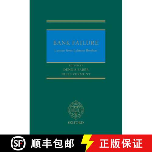 【3-4周达】精装 Bank Failure: Lessons from Lehman Brothers [9780198755371]