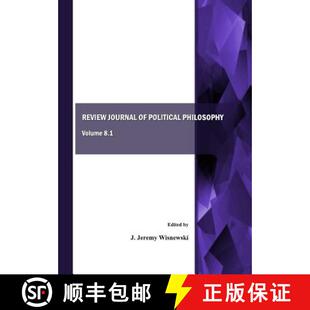 Political 9781443822848 Review 8.1 Journal Volume 预订 Philosophy