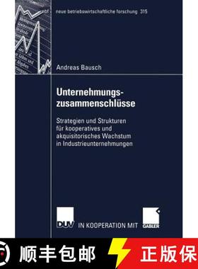【3-4周达】Unternehmungszusammenschlüsse : Strategien und Strukturen für kooperatives und akquisito... [9783824491216]