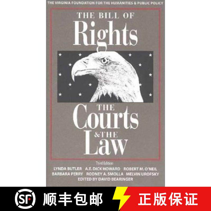 预订 The Bill of Rights, the Courts, and the Law [9780966891911]