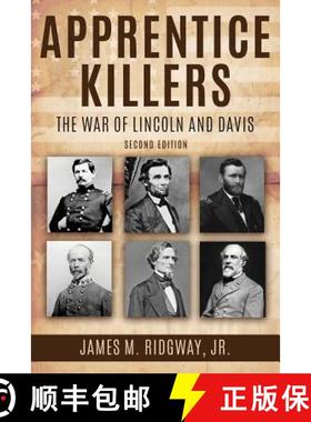 【3-4周达】Apprentice Killers: The War of Lincoln and Davis [9780692151600]
