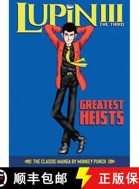 【3-4周达】Lupin III (Lupin the 3rd): Greatest Heists - The Classic Manga Collection [9781648275630]