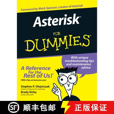 【3-4周达】Asterisk For Dummies [Wiley计算机] [9780470098547]