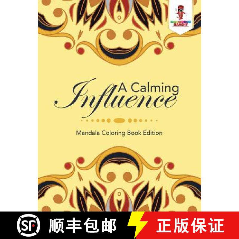 【3-4周达】A Calming Influence : Mandala Coloring Book Edition [9780228204749]