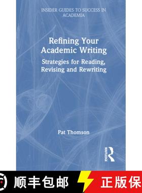 【3-4周达】Refining Your Academic Writing: Strategies for Reading, Revising and Rewriting [9780367468750]