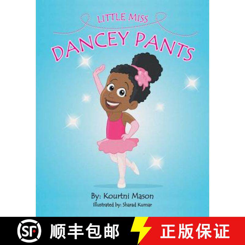 【3-4周达】Little Miss Dancey Pants [9780997105124]