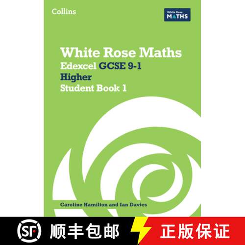 【3-4周达】White Rose Maths: Edexcel GCSE 9-1 Higher Student Book 1 [9780008669553]